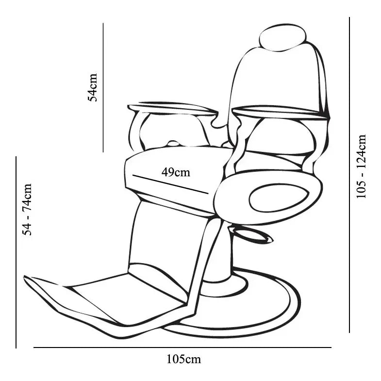 Sibel Barberchair Arrow Rot