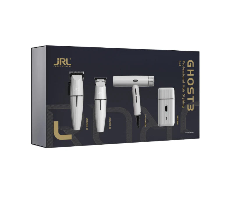 JRL Ghost 3 Set – Clipper, Trimmer, Shaver and Hair Dryer in Limited Edition