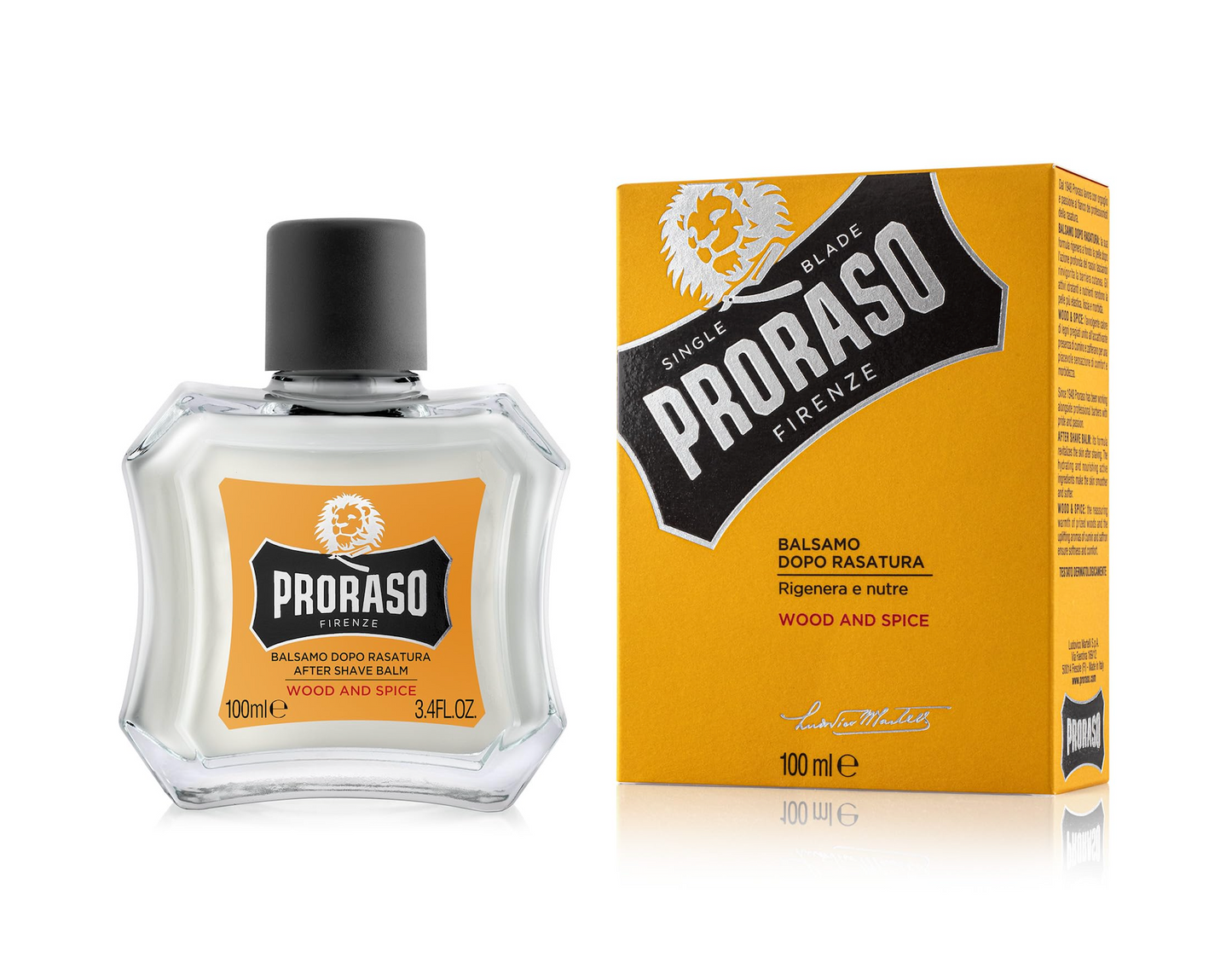 Proraso After Shave Balsam Holz und Gewürz 100ml