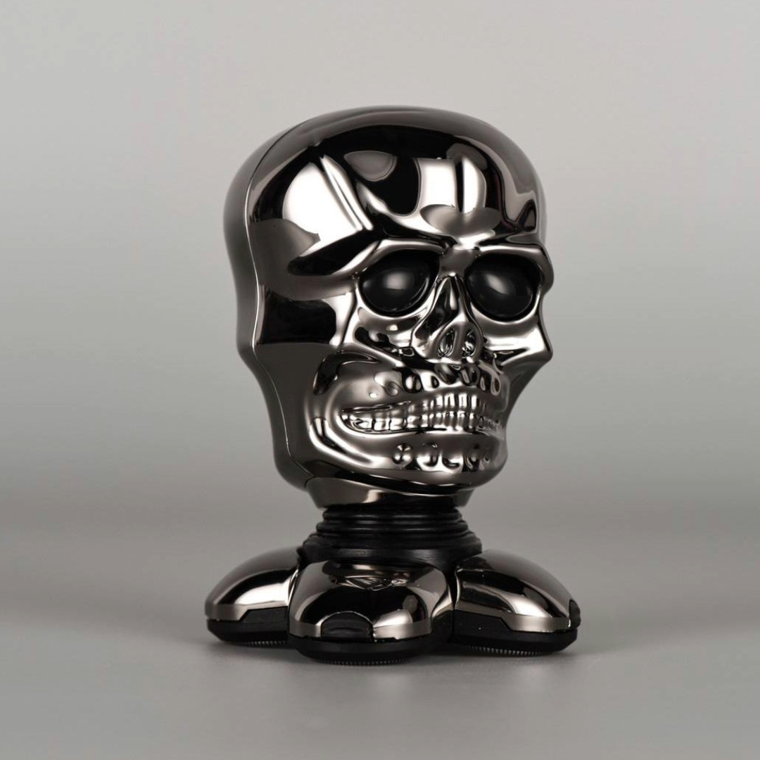 5-in-1 Skull Shaver Silver