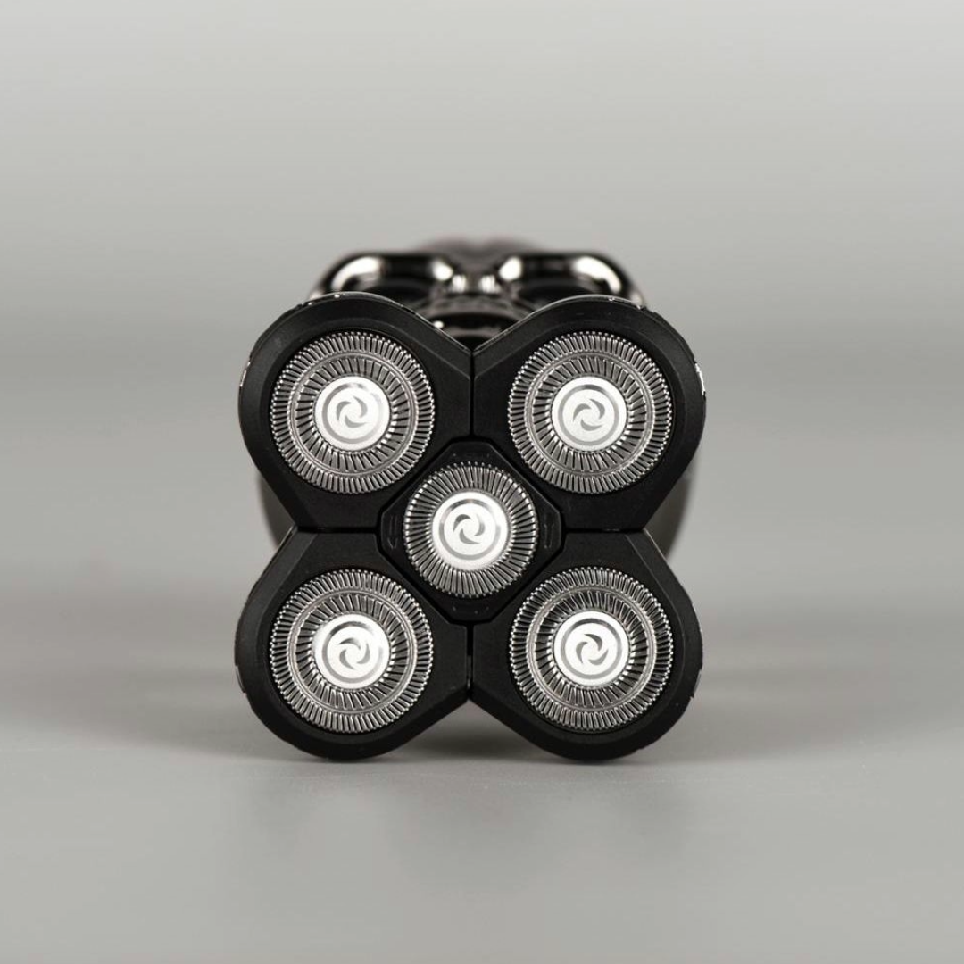 5-in-1 Skull Shaver Silver