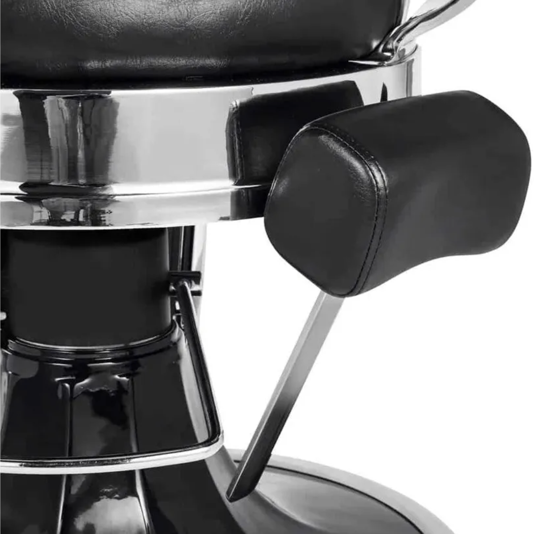 Mirplay Barberchair Kirk Schwarz / Chrom B