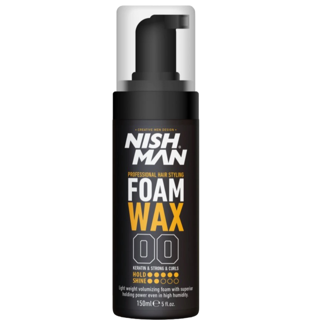 Nish Man Schaumwachs 150ml - 12 STÜCK
