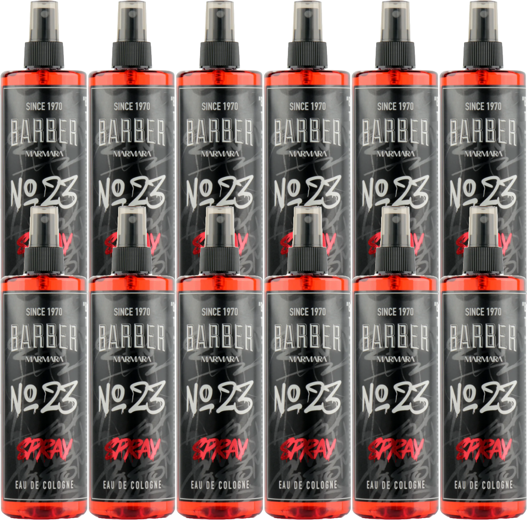 MARMARA BARBER GRAFFITI Series Spray Cologne 400ml no 23 - 12 PACK