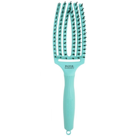 Olivia Garden Finger Brush MINT - Medium