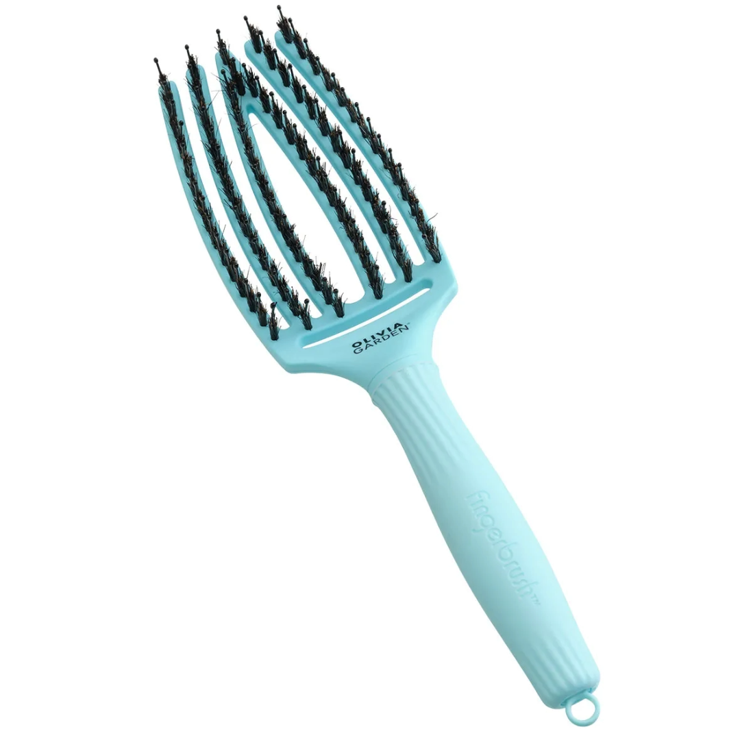 Olivia Garden Vingerborstel BLUE SKY - Medium