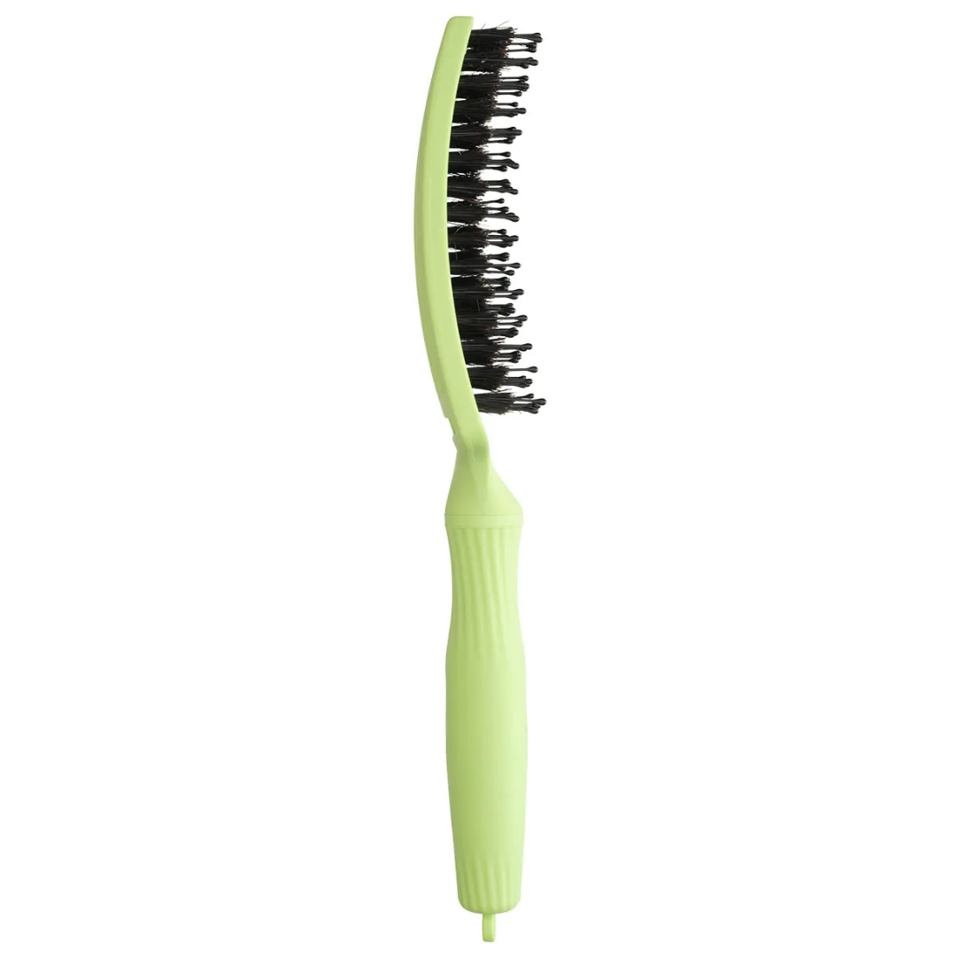Olivia Garden Fingerbürste GRÜNE PISTAZIE - Mittel