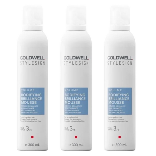 Goldwell STYLESIGN BODIFYING CONTROL MOUSSE 300ML - 3 PIECES