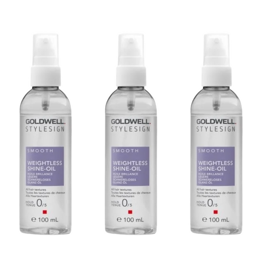 Goldwell STYLESIGN WEIGHTLESS SHINE-OIL 100ML - 3 PIECES