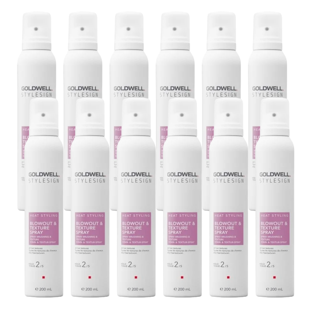 Goldwell STYLESIGN BLOWOUT & TEXTURE SPRAY 200ML - 12 PIECES
