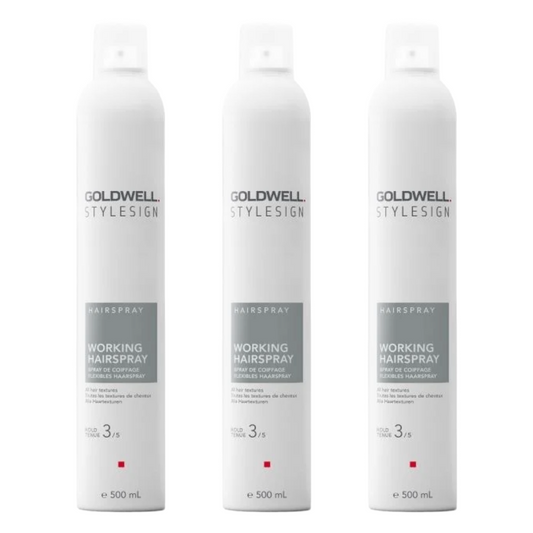 Goldwell STYLESIGN WORKING HAARSPRAY 500ML - 3 STÜCK