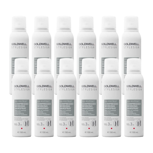 Goldwell STYLESIGN COMPRESSED WORKING HAIRSPRAY 150ML - 12 PIECES