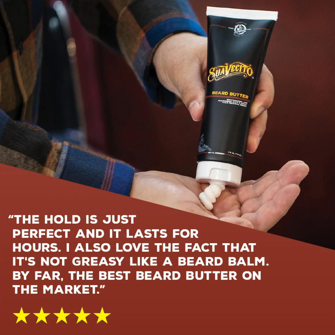 Suavecito Bartbutter-Whiskyriegel, 118 ml