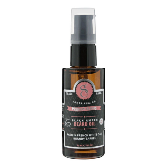 Suavecito Premium Blends Baardolie Zwarte Amber 30ml