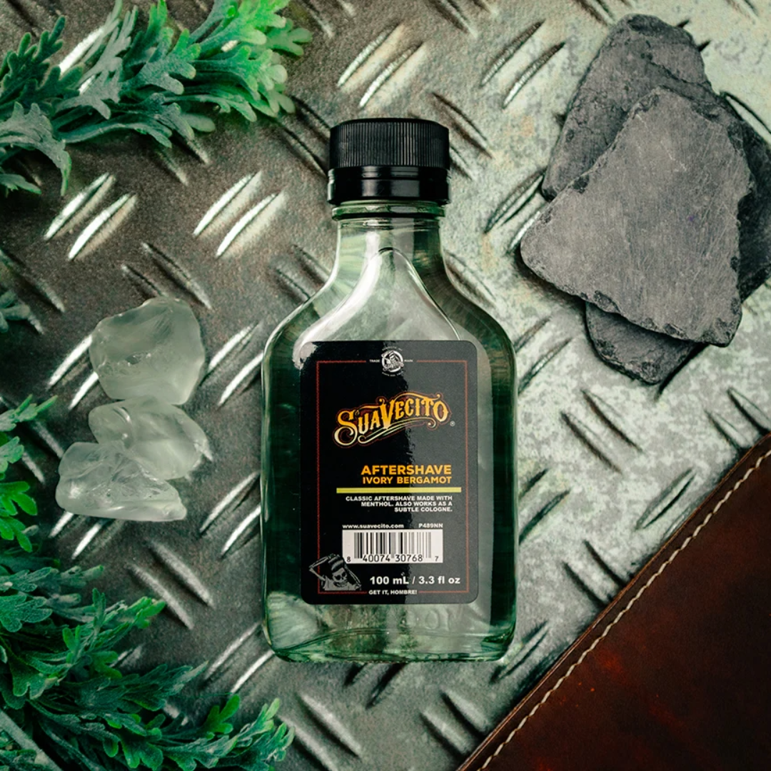 Suavecito Aftershave Elfenbein Bergamotte 100ml