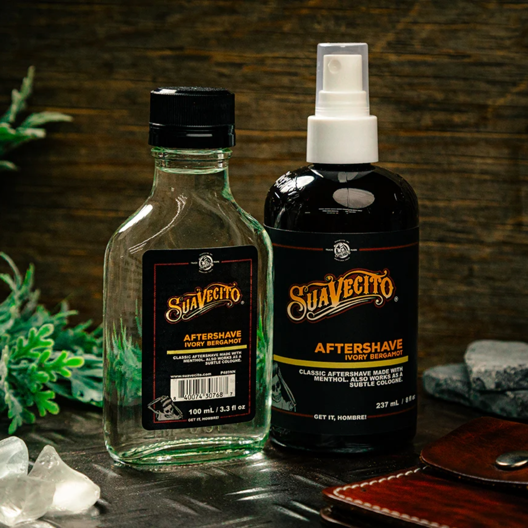 Suavecito Aftershave Elfenbein Bergamotte 100ml