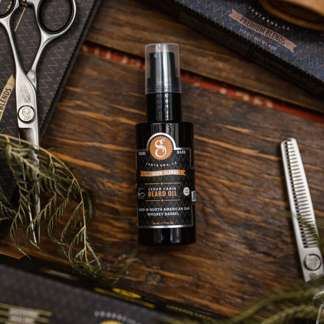 Suavecito Premium Blends Beard Oil Cedar Cabin 30ml