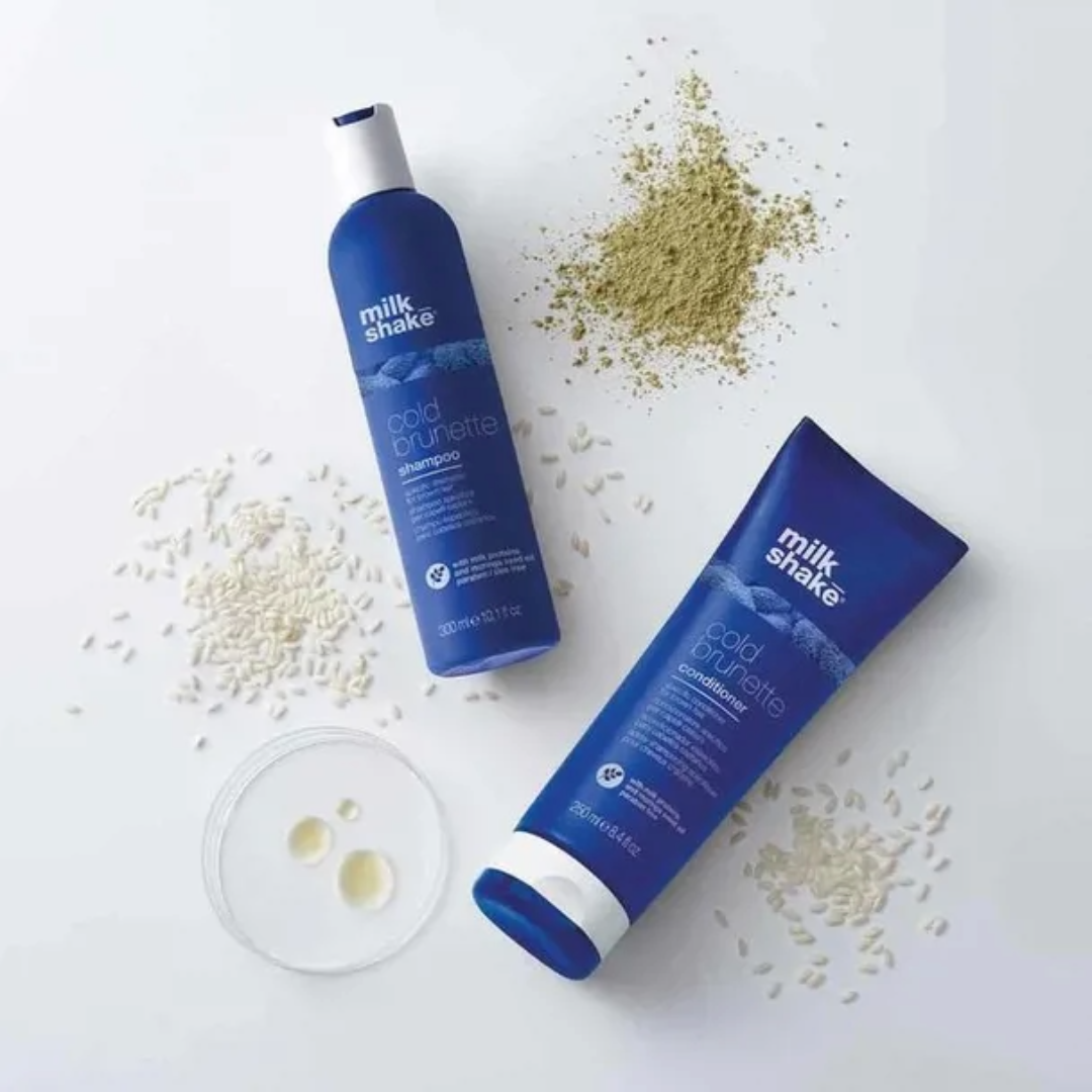 Milkshake Cold Brunette Shampoo 250 ml + Spülung-Set 300 ml