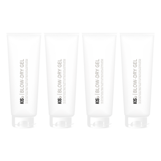 KIS Blow Dry Gel 200 ml - 4 STÜCK