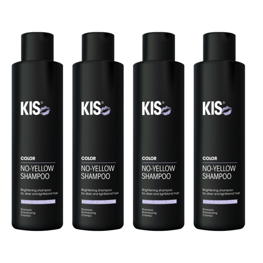 KIS No Yellow Shampoo 250ml - 4 STÜCK