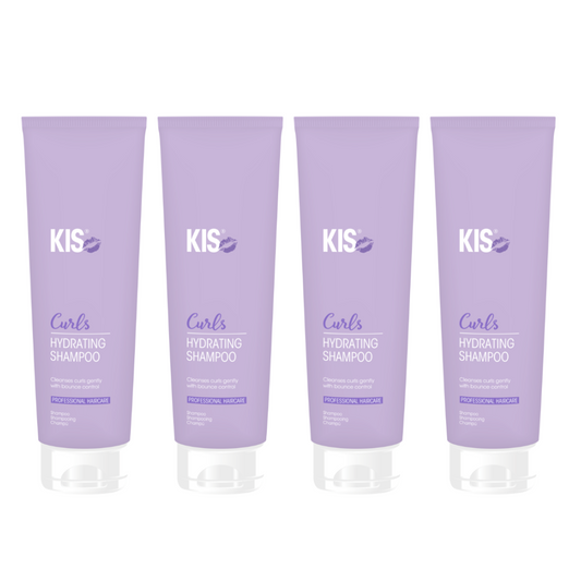 KIS Curls Feuchtigkeitsshampoo 300 ml – 4 Stück