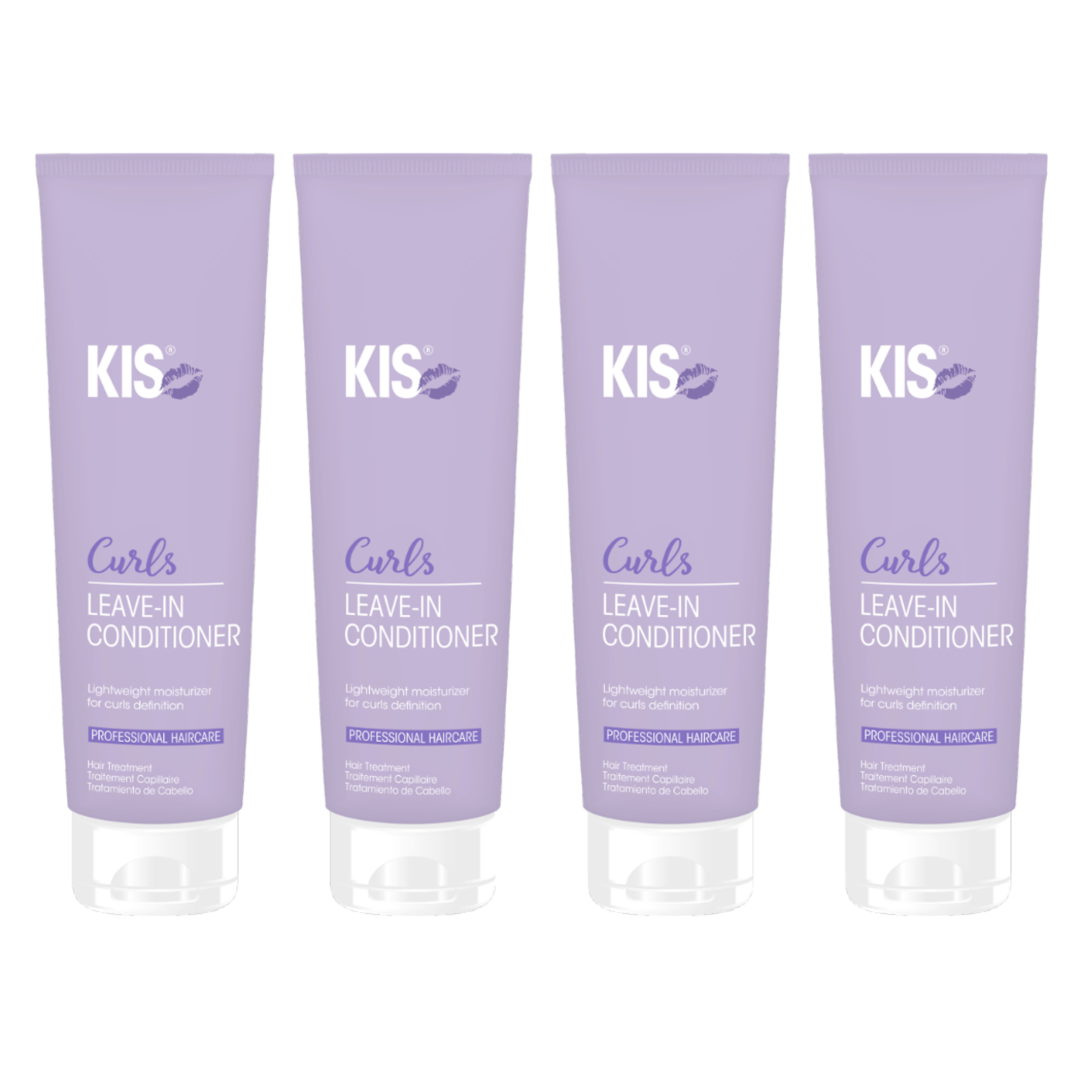 KIS Curls Leave-in Conditioner 150 ml - 4 STÜCK