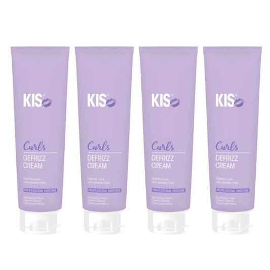 KIS Curls Defrizz Creme 150ml - 4 STÜCK