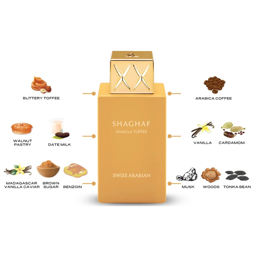 Swiss Arabian SHAGHAF VANILLA TOFFEE 75ML