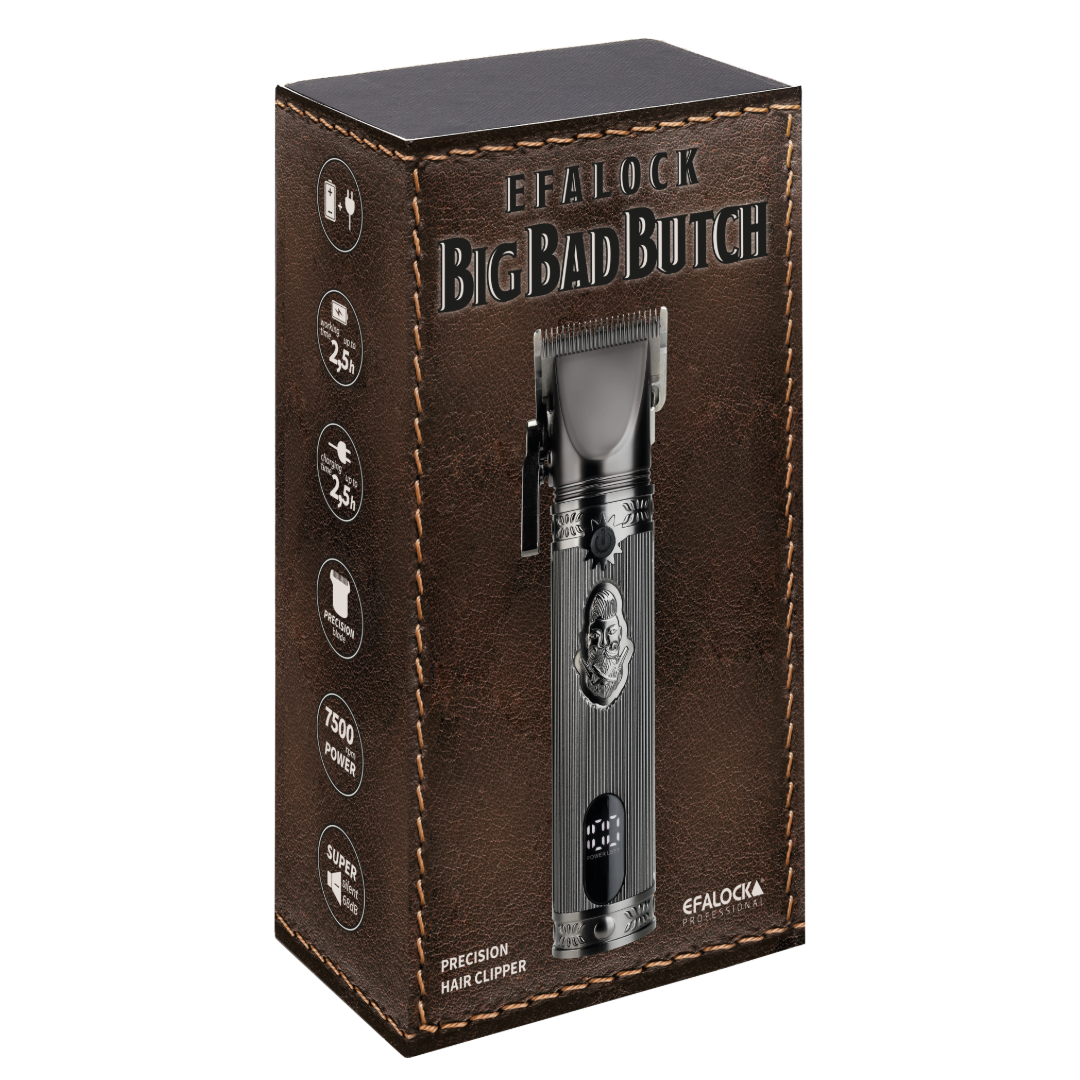 Efalock Big Bad Butch Clipper + Bad Butch Trimmer SET