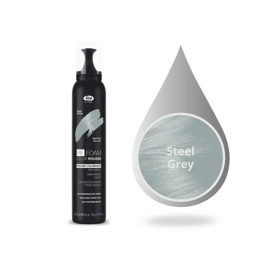 Lisap Refoam Color Mousse 23 - Steel gray