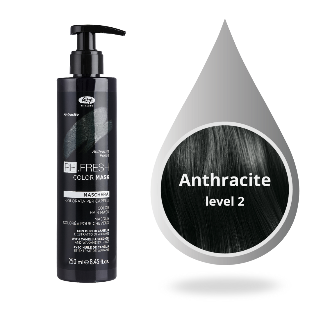 Lisap Re.Fresh Color Mask 250ml - ANTRACITE
