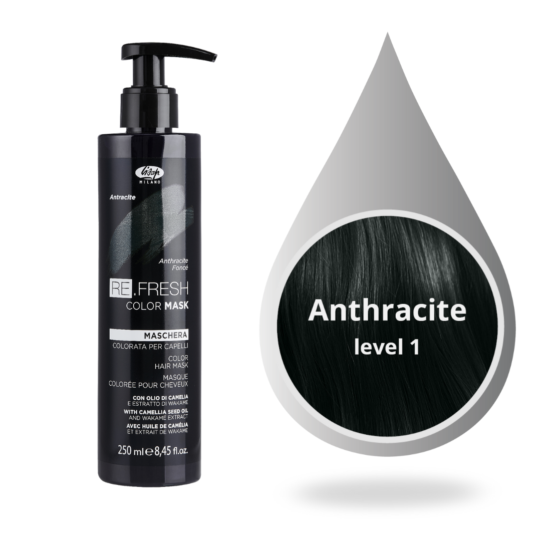 Lisap Re.Fresh Color Mask 250ml - ANTRACITE