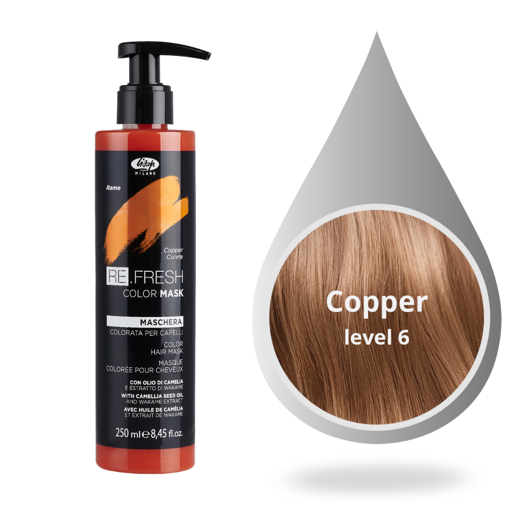 Lisap Re.Fresh Color Mask 250ml - COPPER