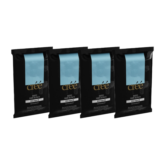 Créé Professional Blonde Powder Nachfüllpackung Blau 500 Gramm – 4 Stück