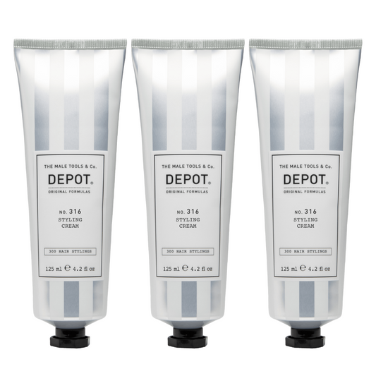 DEPOT NO.316 Stylingcreme 125ml - 3 STÜCK