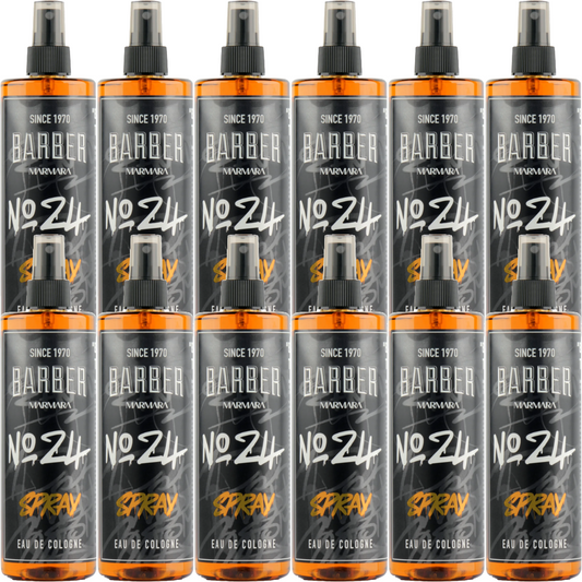 MARMARA BARBER GRAFFITI Series Spray Cologne 400 ml Nr. 24 – 12 Stück