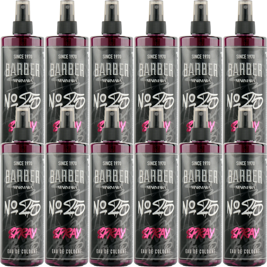 MARMARA BARBER GRAFFITI Series Spray Cologne 400ml Nr. 25 - 12 Stück