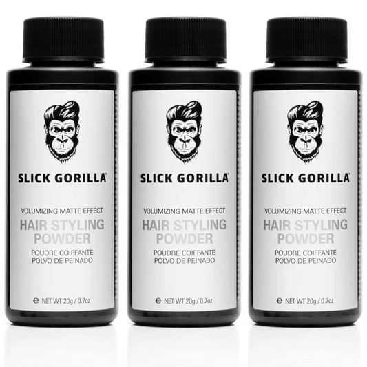 Slick Gorilla Haarstylingpuder 20 g – 3 Stück