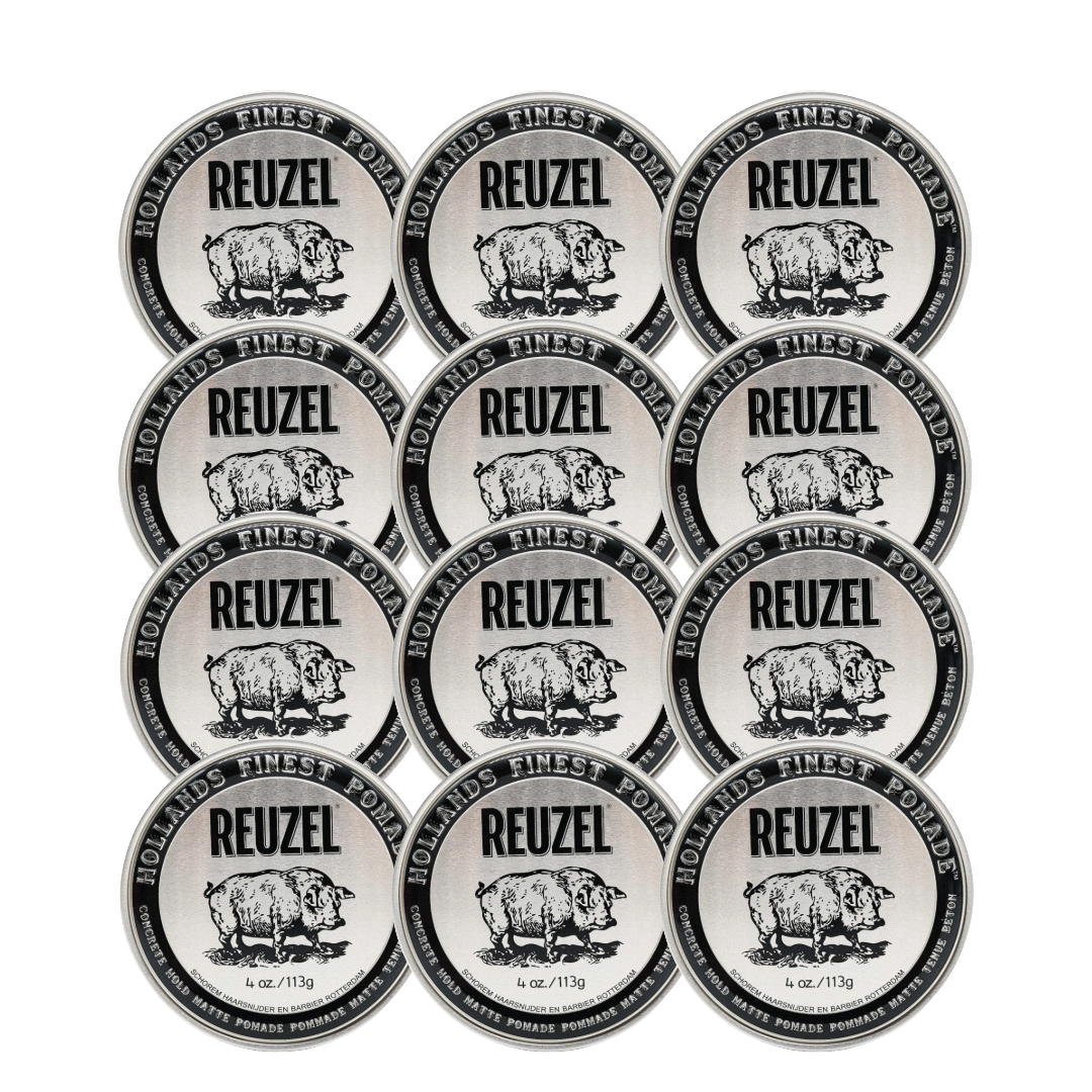 Reuzel Concrete Hold Matte Pomade 113 g – 12 Stück
