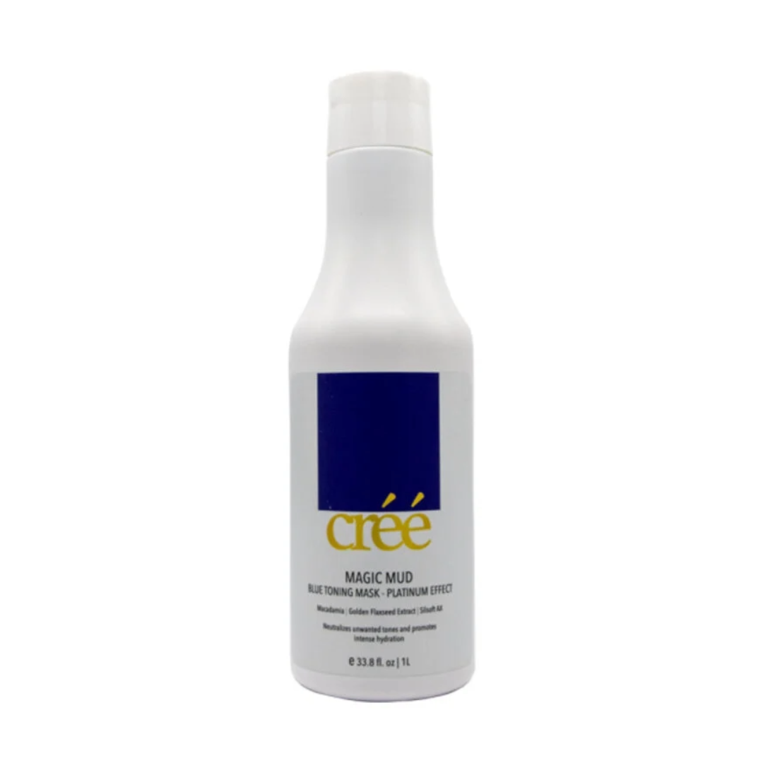 Créé Professional Magic Mud Blue Toning Mask - Platinum Effect 1000ml