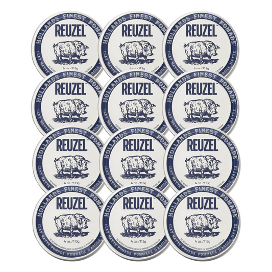 Reuzel Clay Matte Pomade 113g - 12 PIECES