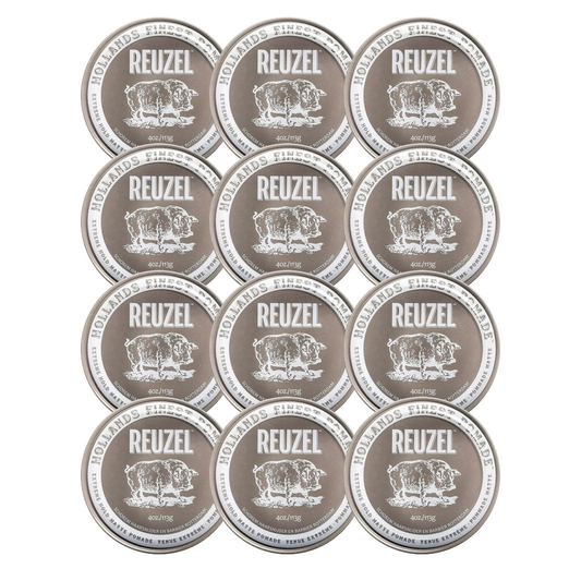 Reuzel Extreme Hold Matte Pomade 113g - 12 PIECES