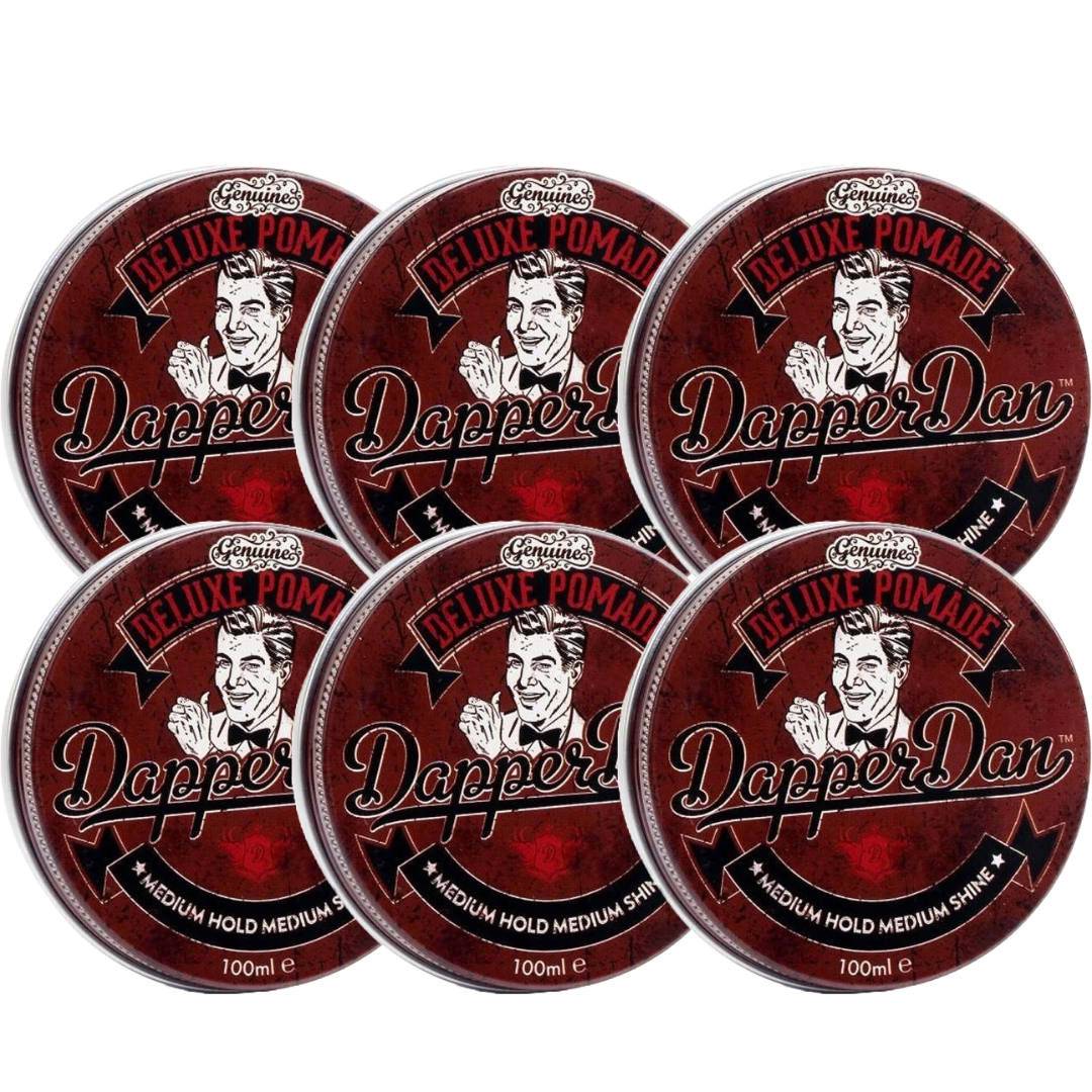 Dapper Dan Deluxe Pomade 100ml - 6 STUKS