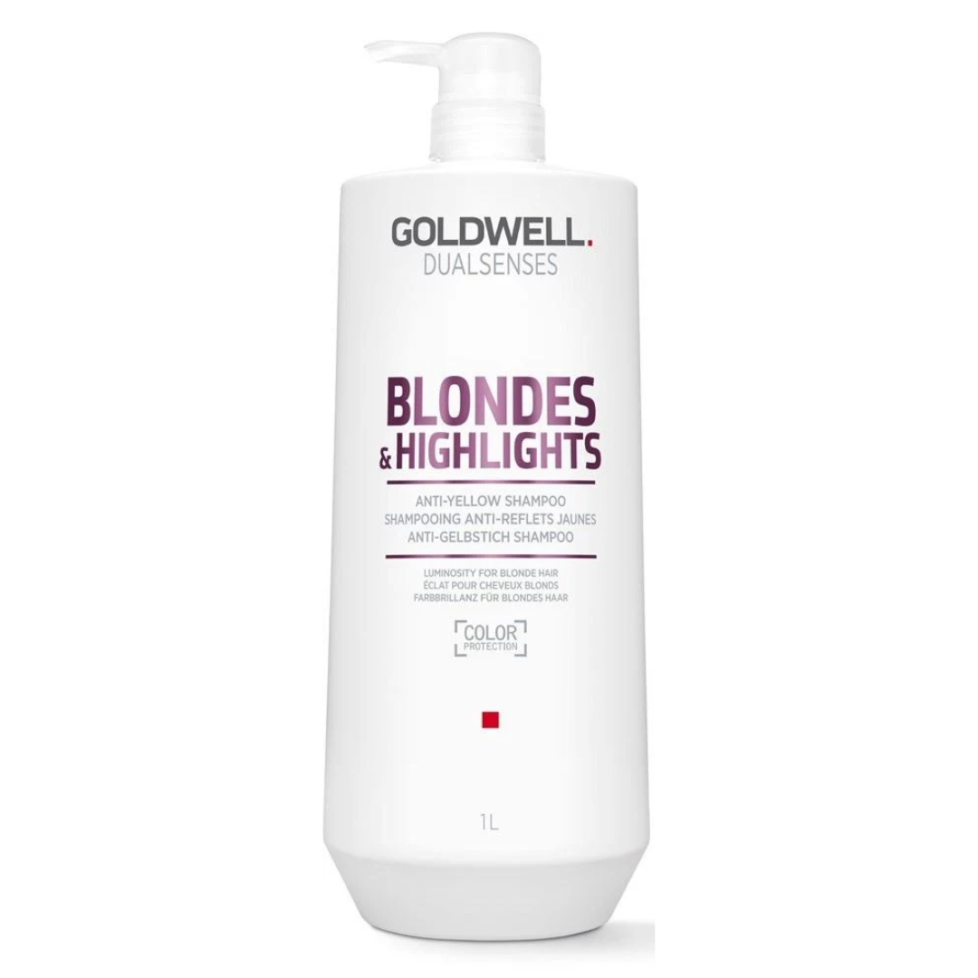 Goldwell Dualsenses Blondes und Highlights Anti-Gelbstich-Shampoo 1000ml