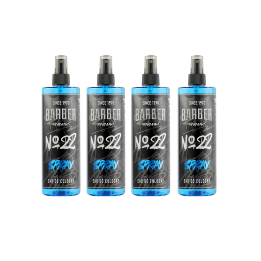 MARMARA BARBER GRAFFITI Series Spray Cologne 400ml no 22 - 4 PIECES