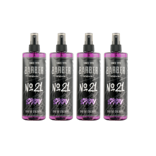 MARMARA BARBER GRAFFITI Series Spray Cologne 400ml no 21 - 4 PIECES