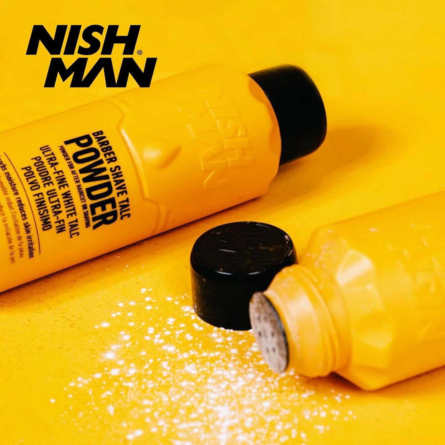 Nish Man Barber Shave Talkumpuder 180g