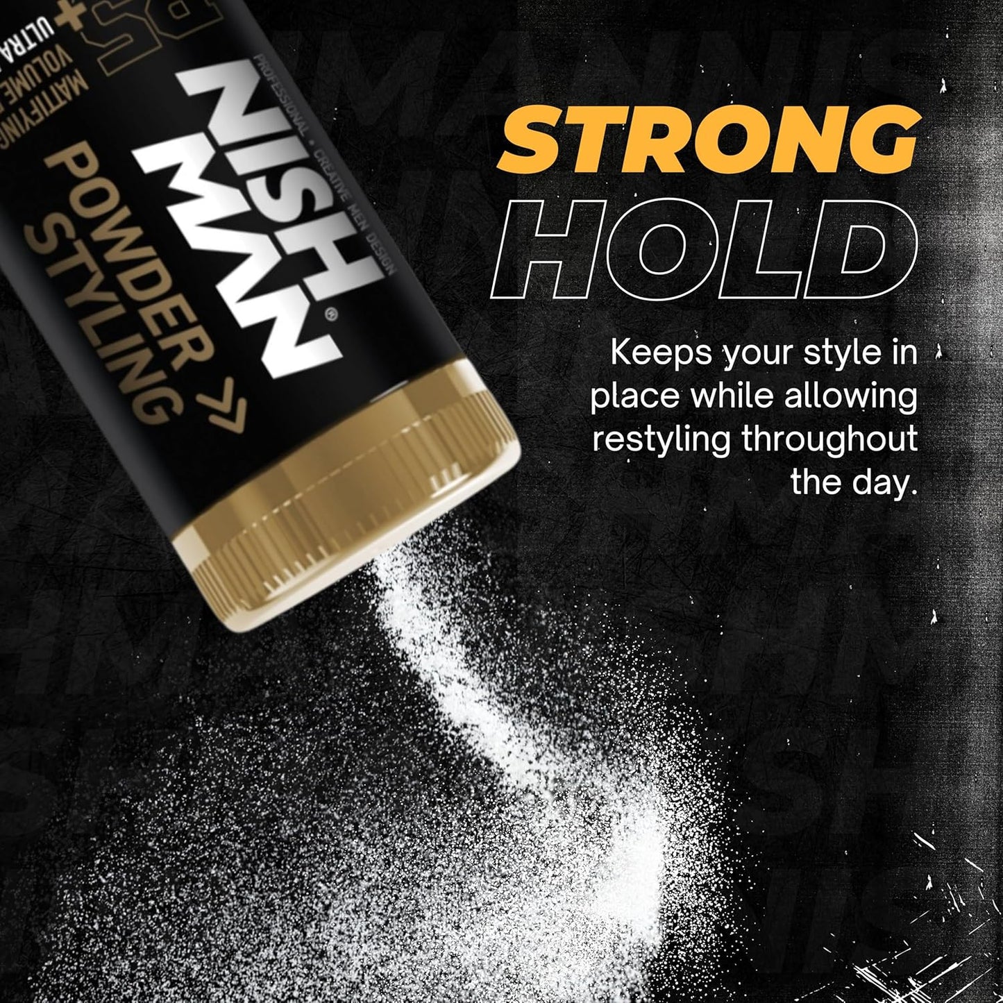 Nish Man Styling Powder 20gr P5 Ultra Hold - 12 Pack