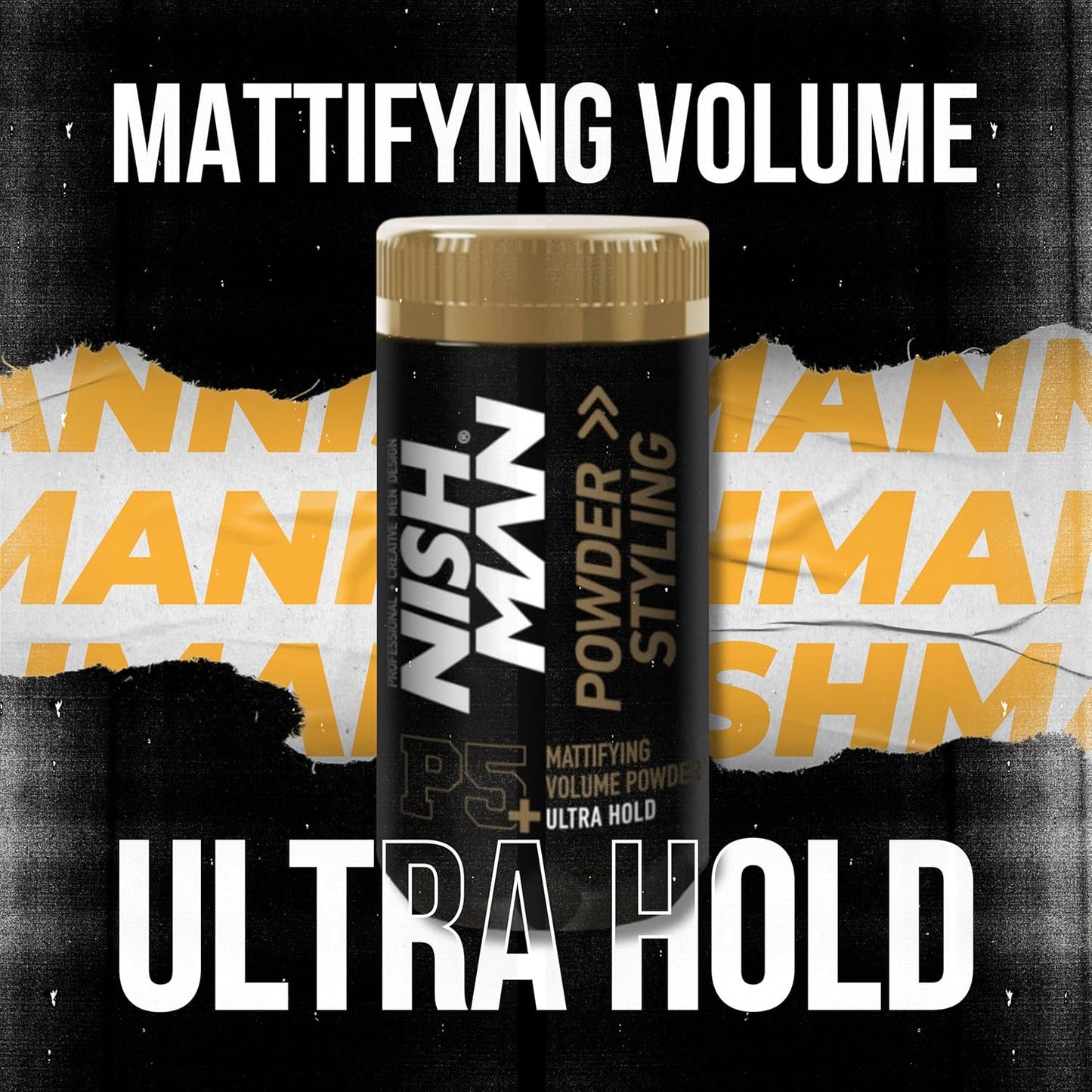 Nish Man Styling Powder 20gr P5 Ultra Hold - 12 Pack