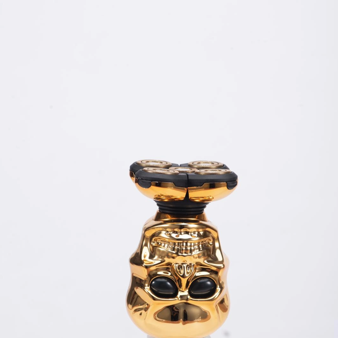 5-in-1 Skull Shaver Goud